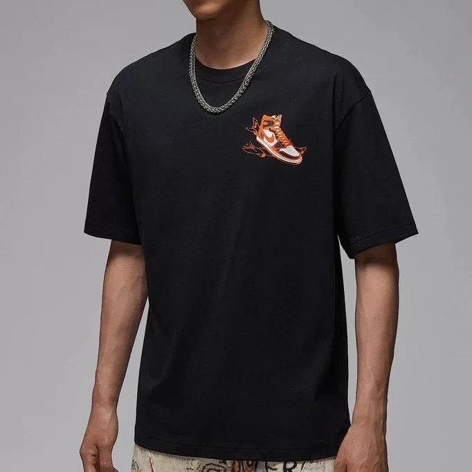 【HN荟聚NK】Nike 男子时尚印花运动休闲圆领T恤短袖HQ8973010