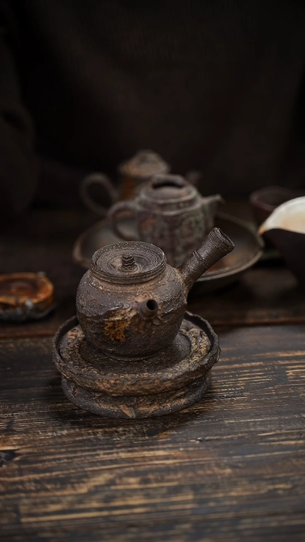 全手工制作  南蛮侧把壶150CC