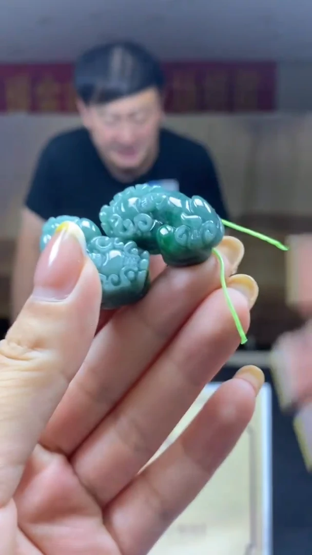未镶嵌定制翡翠********518一对