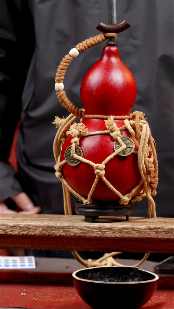 969尾货款大漆精品葫芦700ml