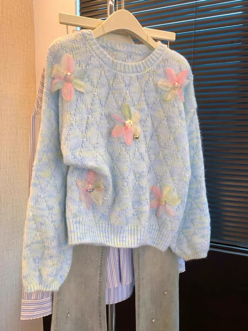 3001-3070撤柜尾货秋冬款毛衣开衫时尚女装