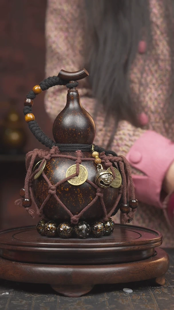 【闪购商品】771号大漆酒葫芦一物一图