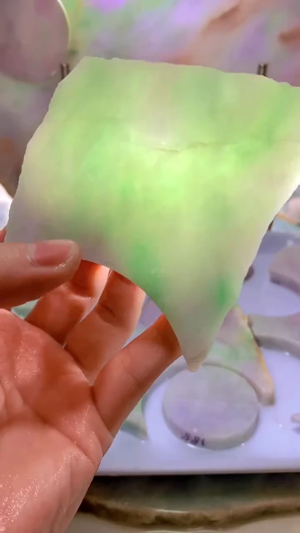 翡翠散珠翡翠散珠裸石天然缅甸翡翠A货570