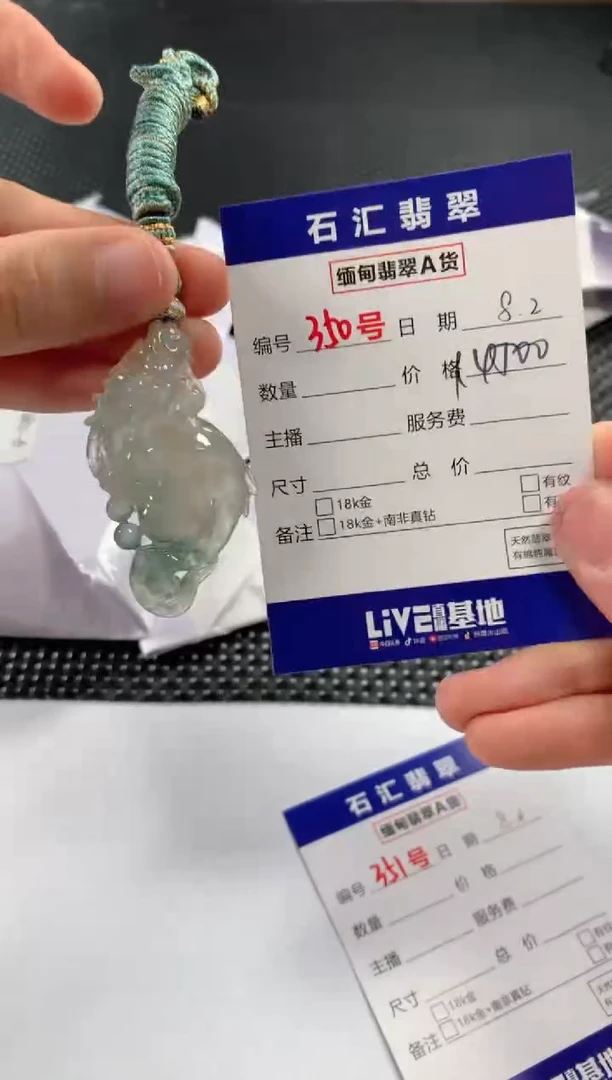 翡翠未镶嵌颈饰1