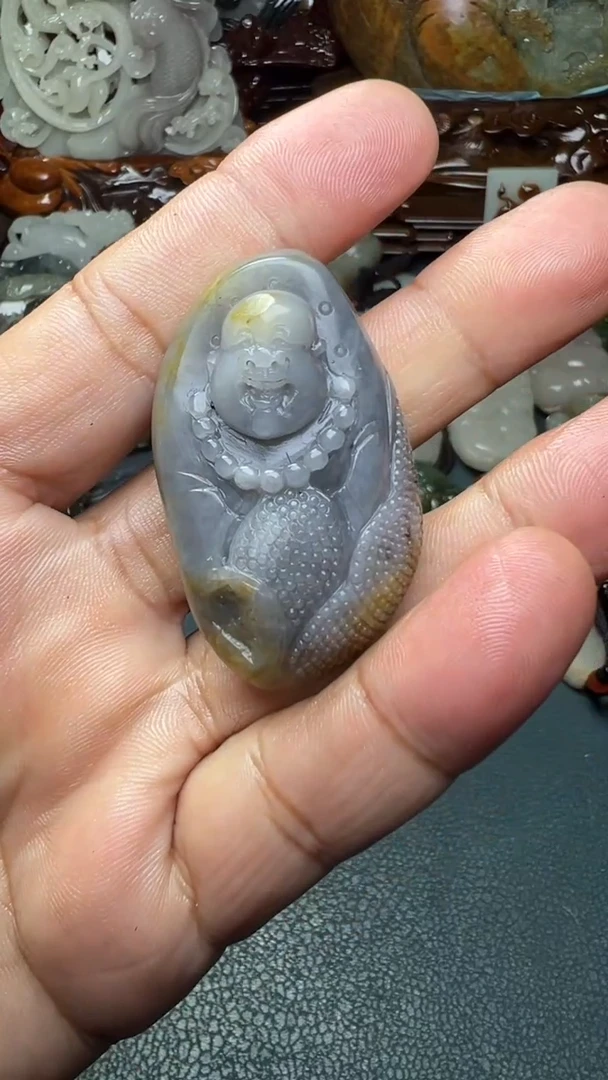 未镶嵌和田玉挂件-