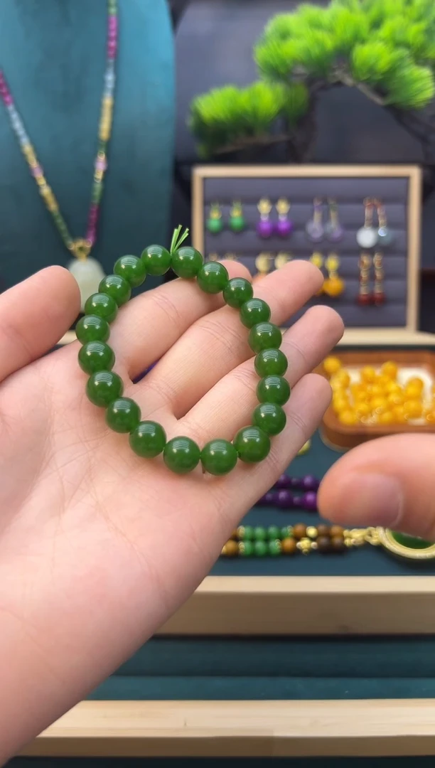 【闪购商品】和田玉手链未镶嵌S52