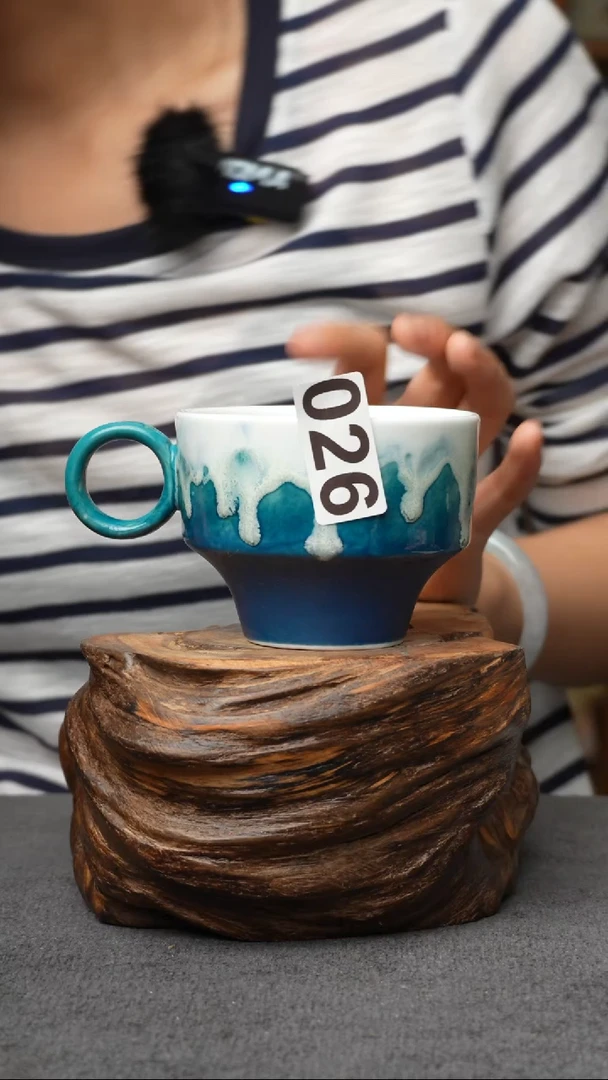 杯子026景德镇手创颜色釉杯（食品级）