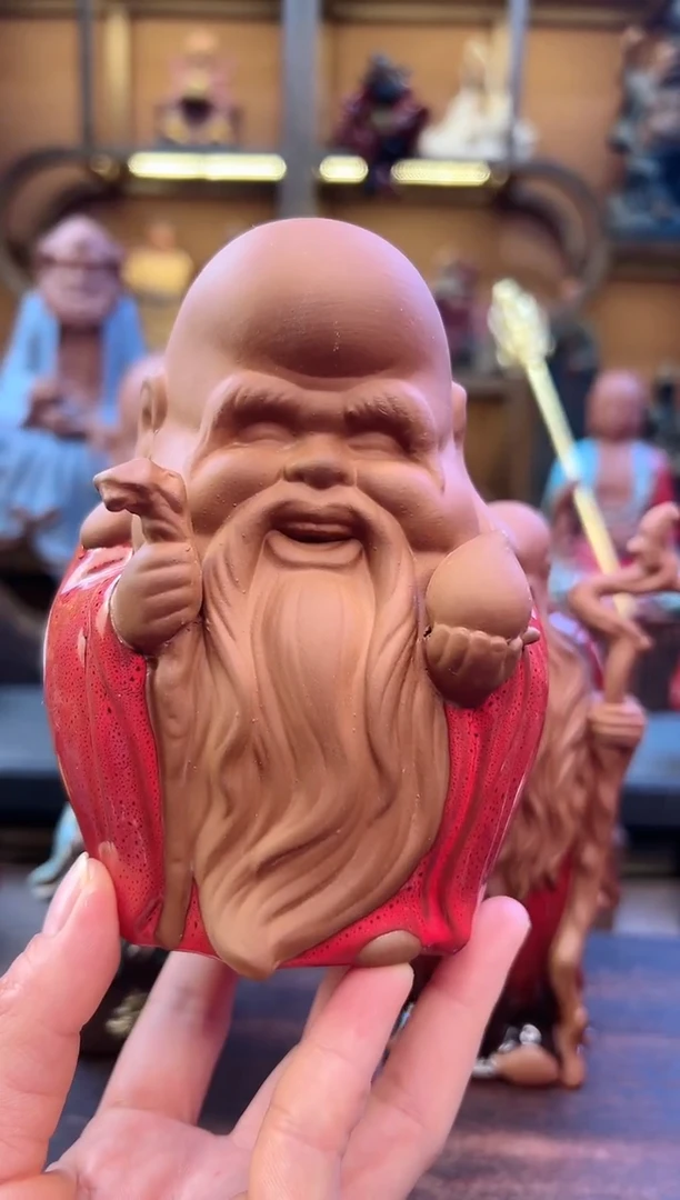 紫砂茶宠器闵紫砂茶宠摆件