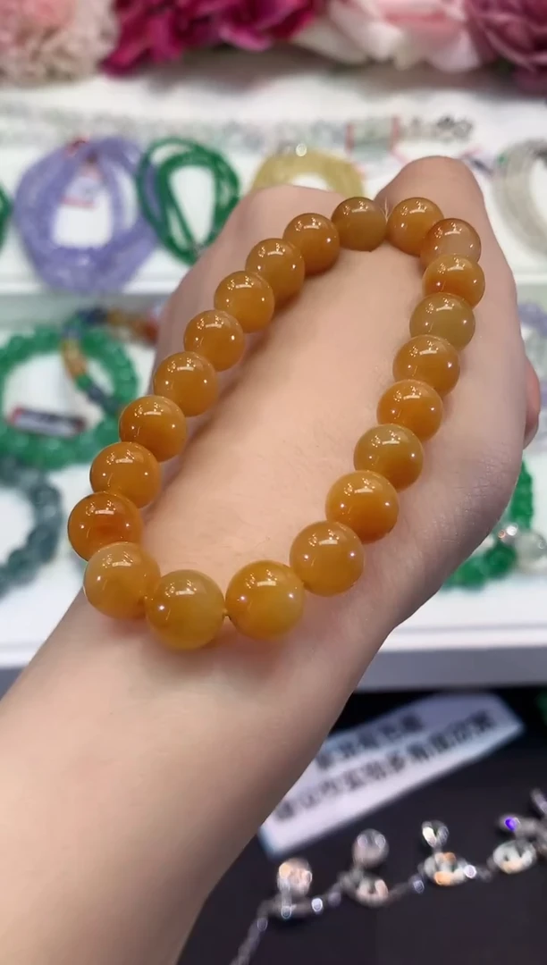 未镶嵌手串翡翠C329