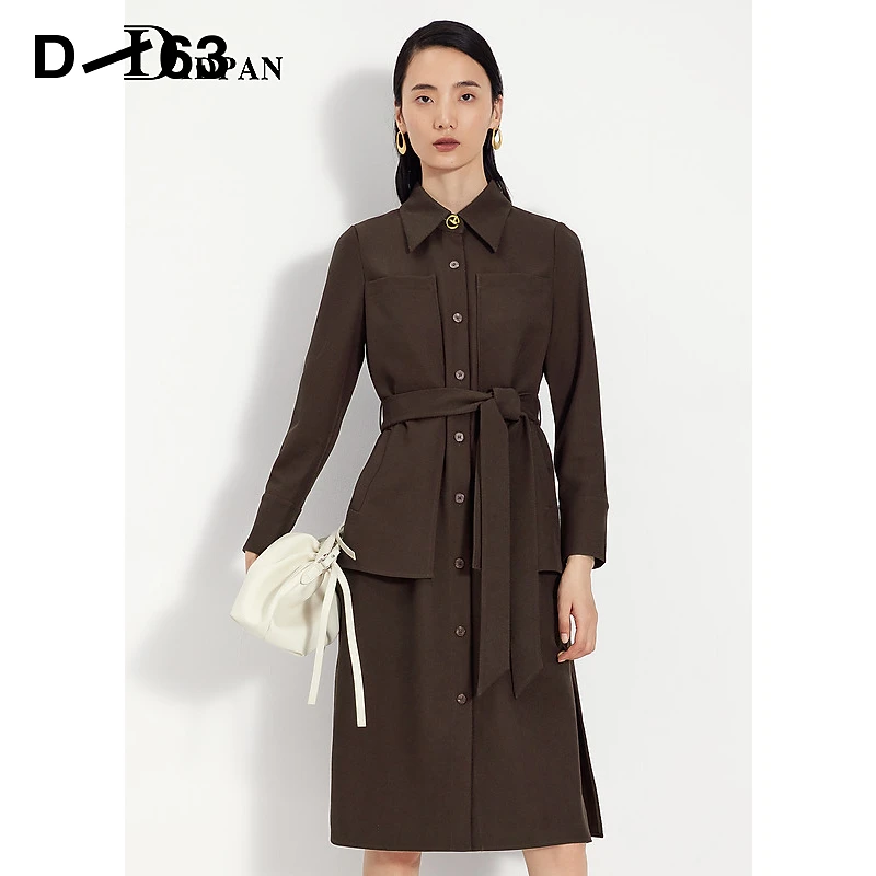 IDPAN长袖连衣裙2W4L94259