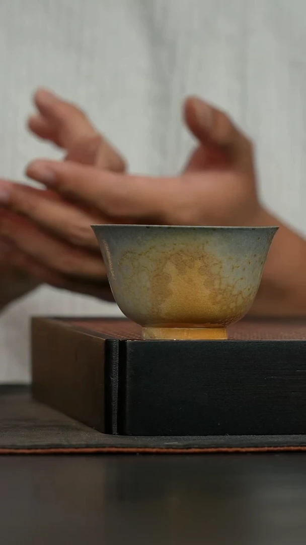 普洱落灰撇口杯70ml