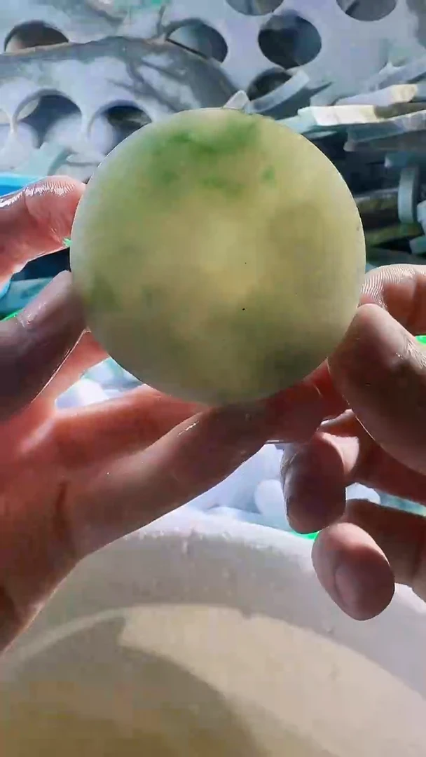 翡翠裸石缅甸翡翠A货文1649