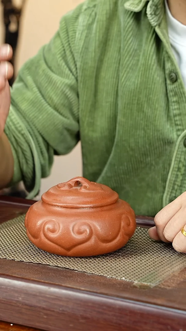 宜兴原矿紫砂茶叶罐