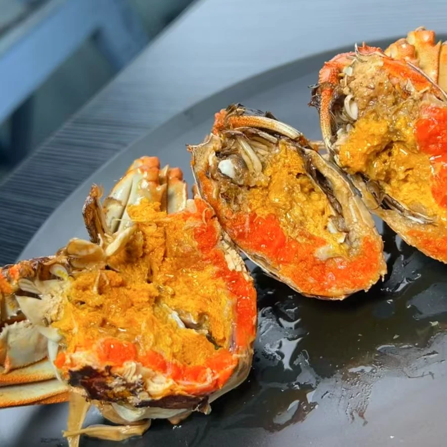 嗨过瘾嗨过瘾香辣蟹花雕醉蟹香辣小闸蟹即食产品麻辣蟹老头蟹350g