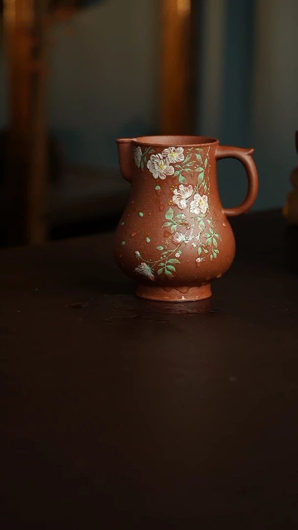 茶杯紫砂73号宜兴原矿紫砂作品