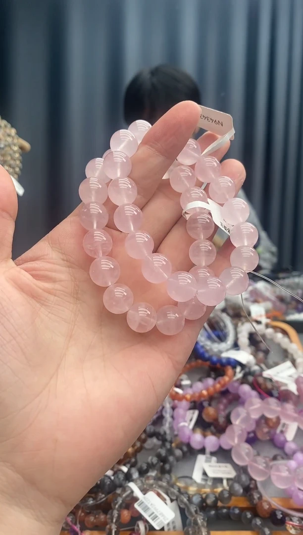 【闪购商品】水晶手链未镶嵌粉水晶
