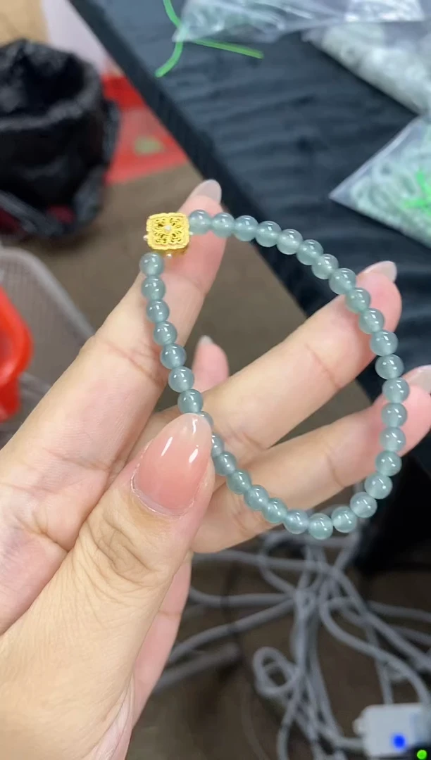 未镶嵌手链翡翠diy手串