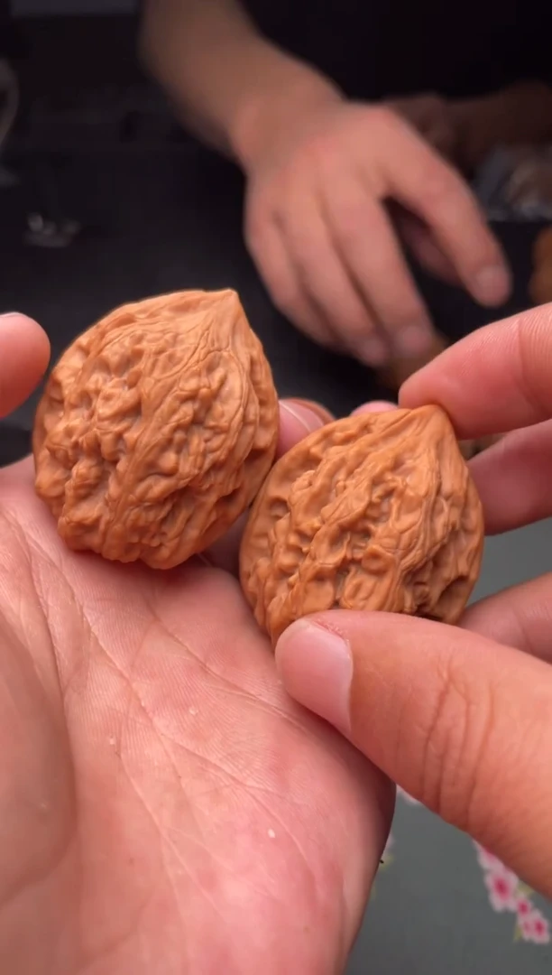 把件文玩核桃a84   鸡心37尺