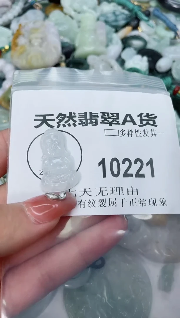 翡翠未镶嵌颈饰闪购商品  10221  多样性发其一