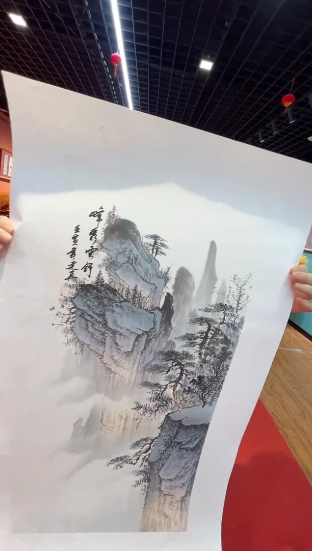 国画周建真老师作品