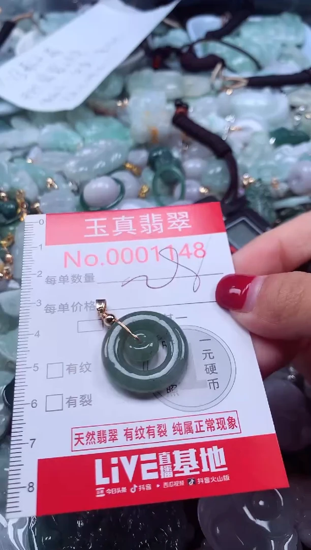 颈饰未镶嵌翡翠1148