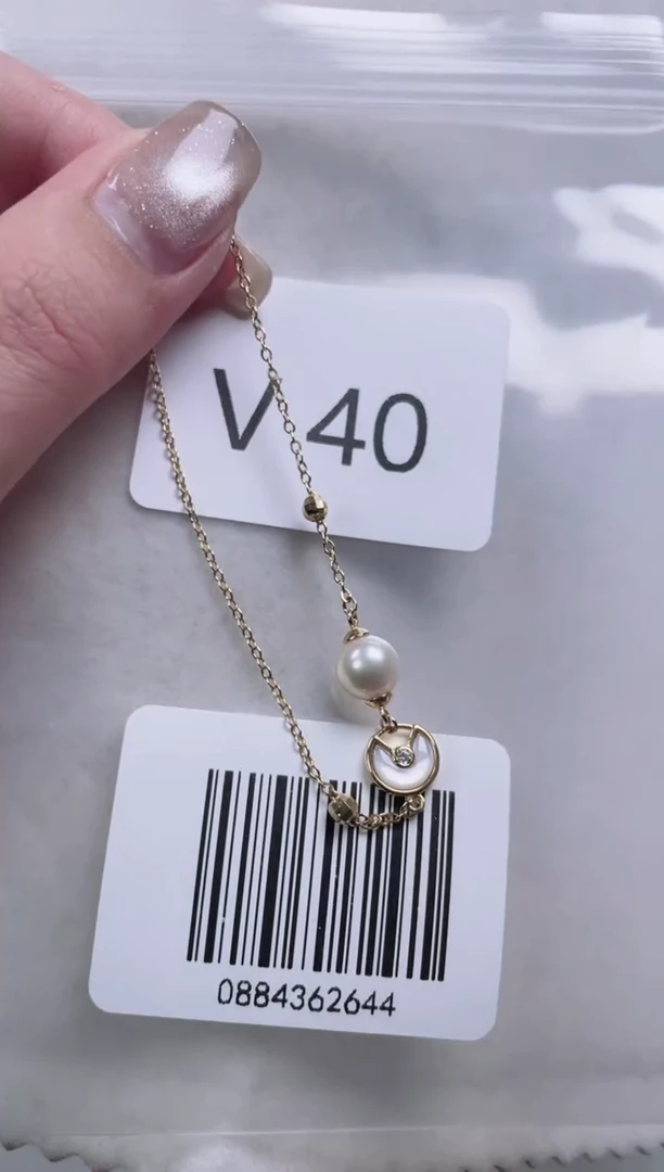 【闪购商品】海水珍珠手链银S925镶嵌V40