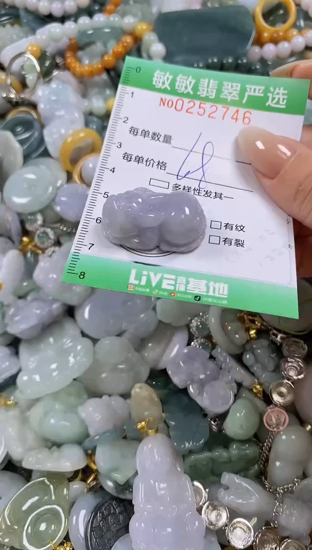 翡翠未镶嵌颈饰闪购0252746