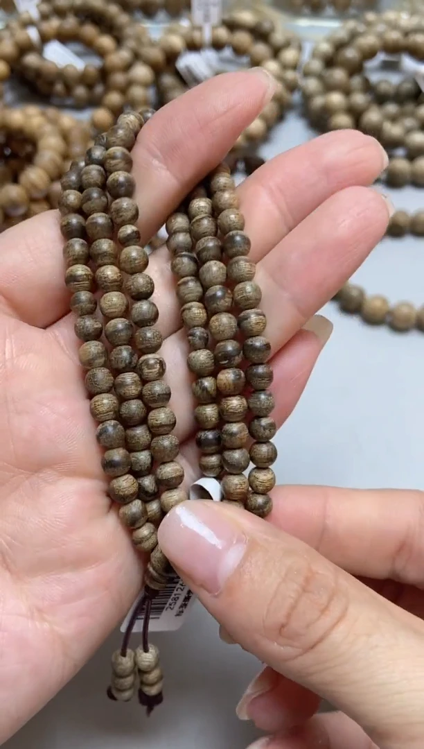 沉香手串达拉干圆珠长串0.5多样性发其一