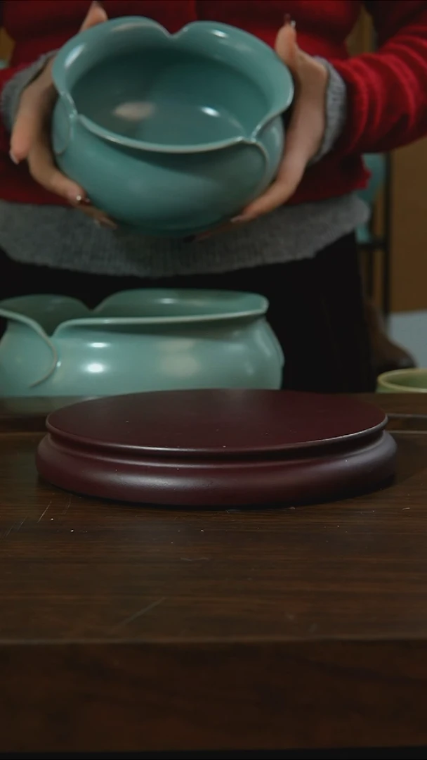 杯子瓷简?汝州原产地原矿仿古老釉q