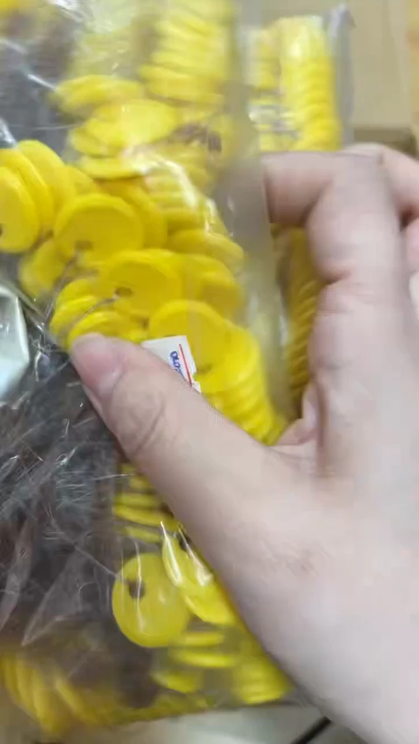 3S黄色硅胶太空豆   200个