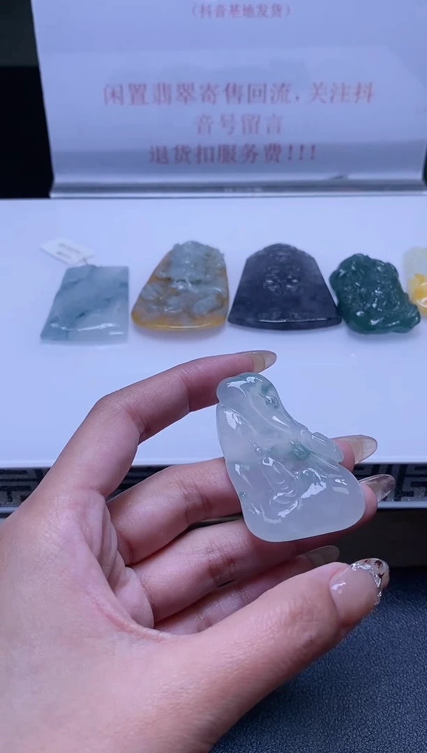 颈饰未镶嵌翡翠A31