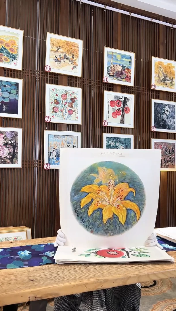 版画耿玉琨名章限量版画S