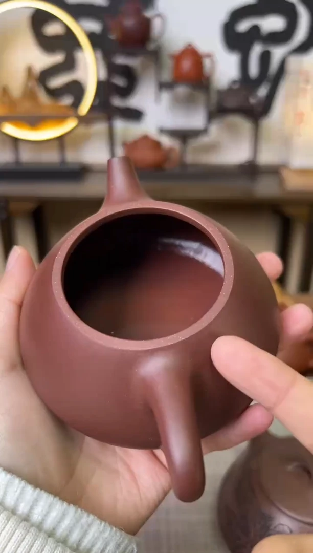 【闪购商品】紫泥茶壶紫泥景州石瓢壶270CC