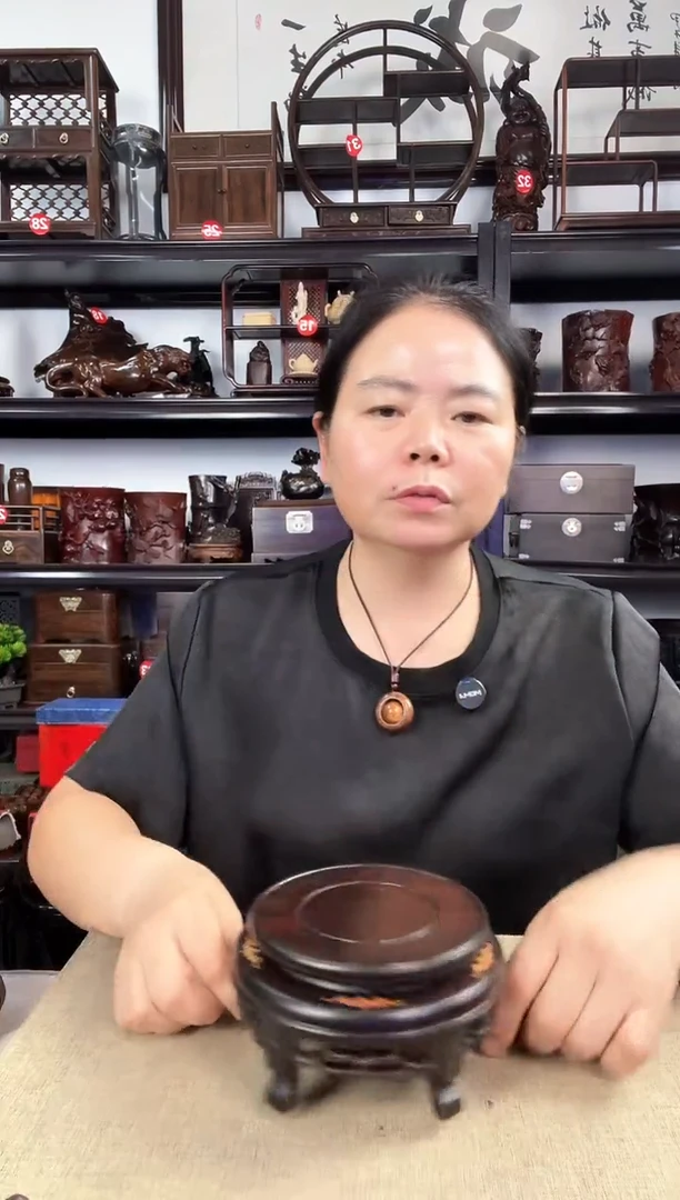 木602瑕疵老李红木工艺品