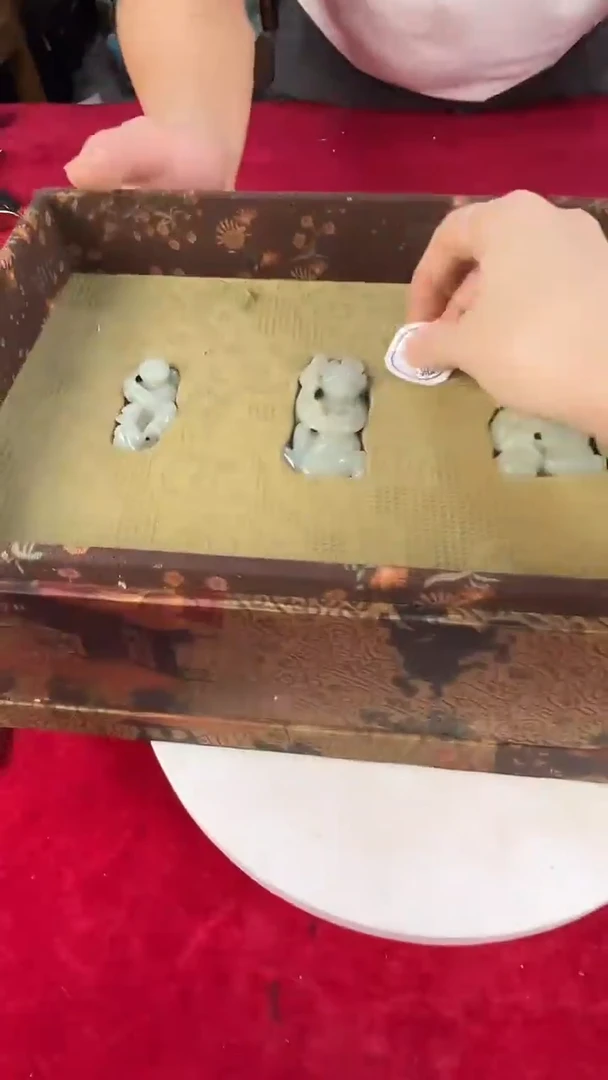 摆件C465青花龙纹斗笠杯