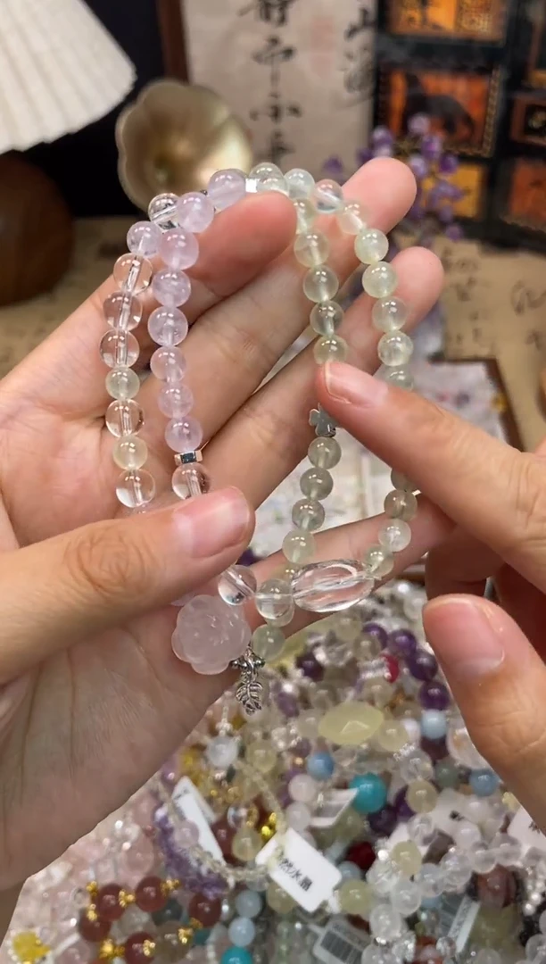 水晶手链未镶嵌323手串