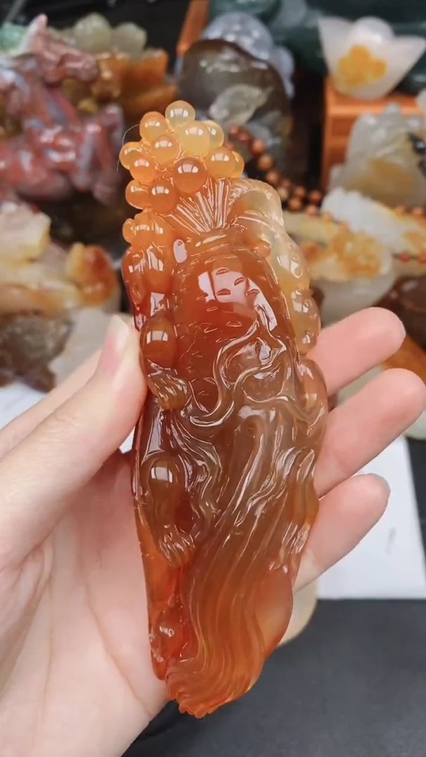 未镶嵌颈饰玛瑙/玉髓赚****休AA