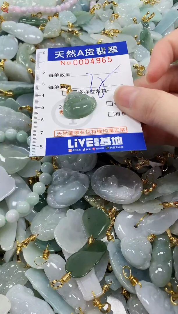 颈饰未镶嵌翡翠纯天然a货翡翠