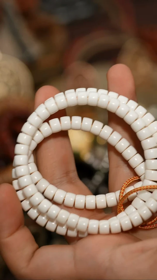 手串柏香籽/百香籽7mm牛骨长串