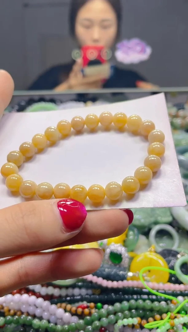 颈饰未镶嵌翡翠7MM/L/翡翠A货，一件也是批发价
