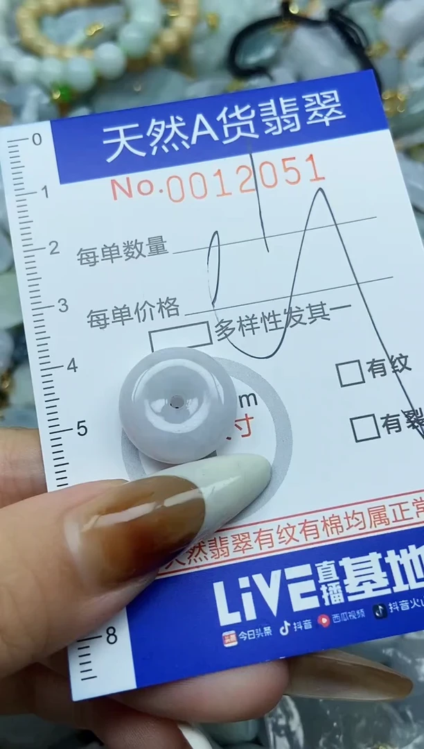 【闪购商品】翡翠颈饰未镶嵌天然A货翡翠