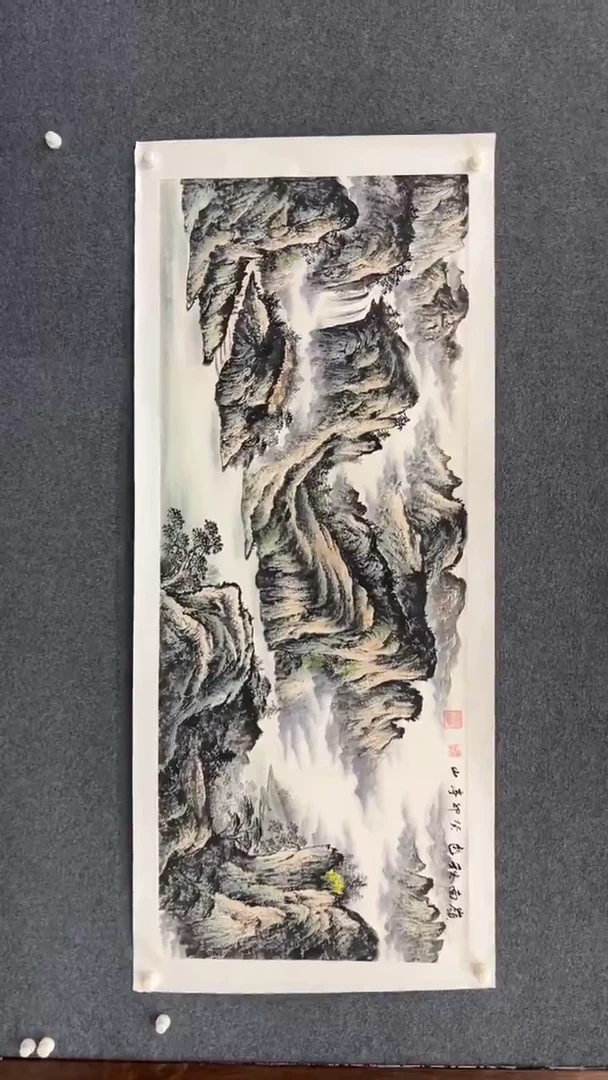 国画11.4-XX-张亭山-小六尺-4