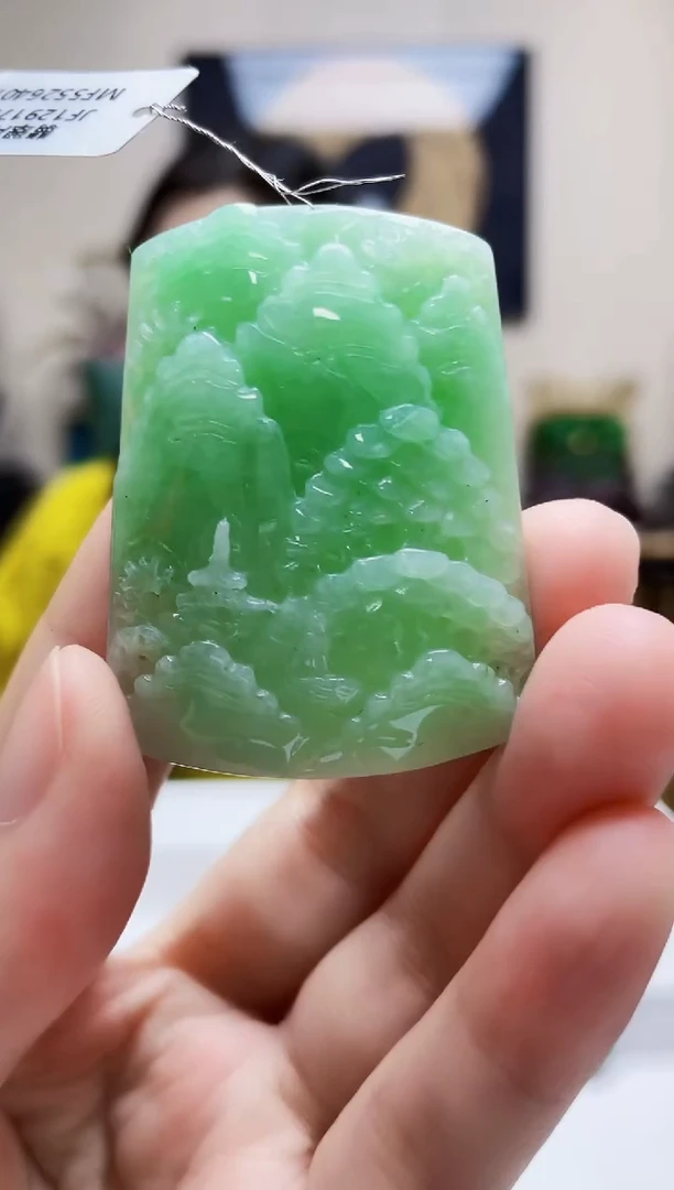 未镶嵌定制翡翠吊坠37