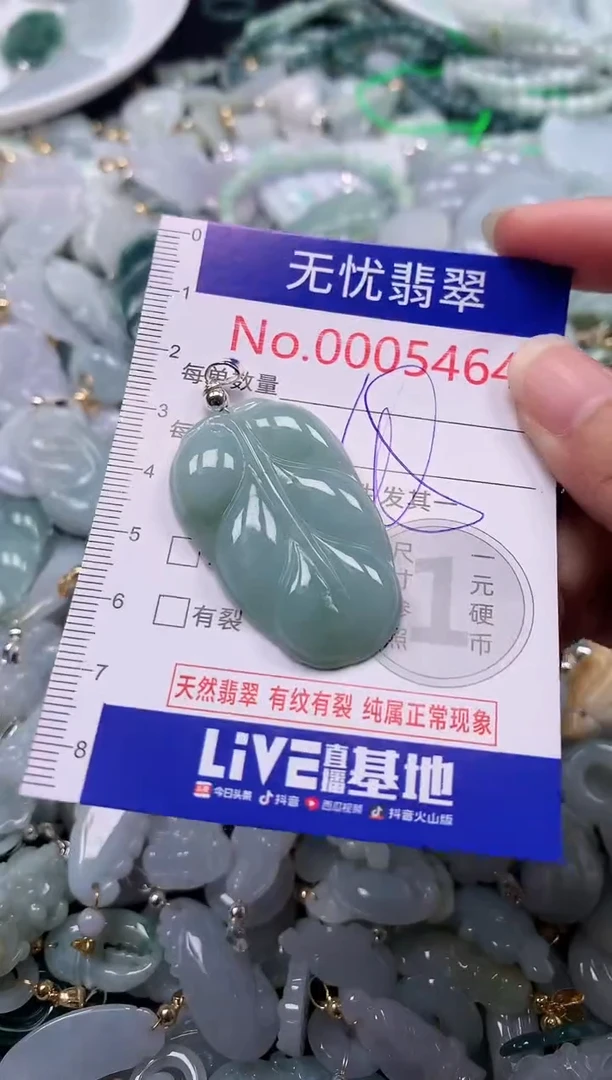 吊坠(不含链)未镶嵌翡翠5464