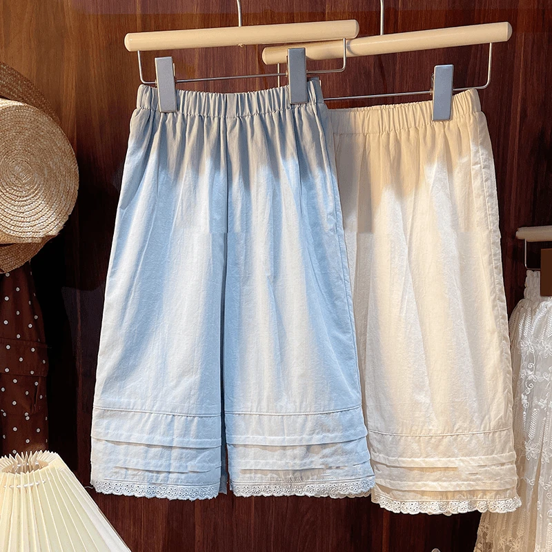 韩国童装女童宽松阔腿裤2025夏季薄款洋气时髦宝宝休闲裤儿童裤子