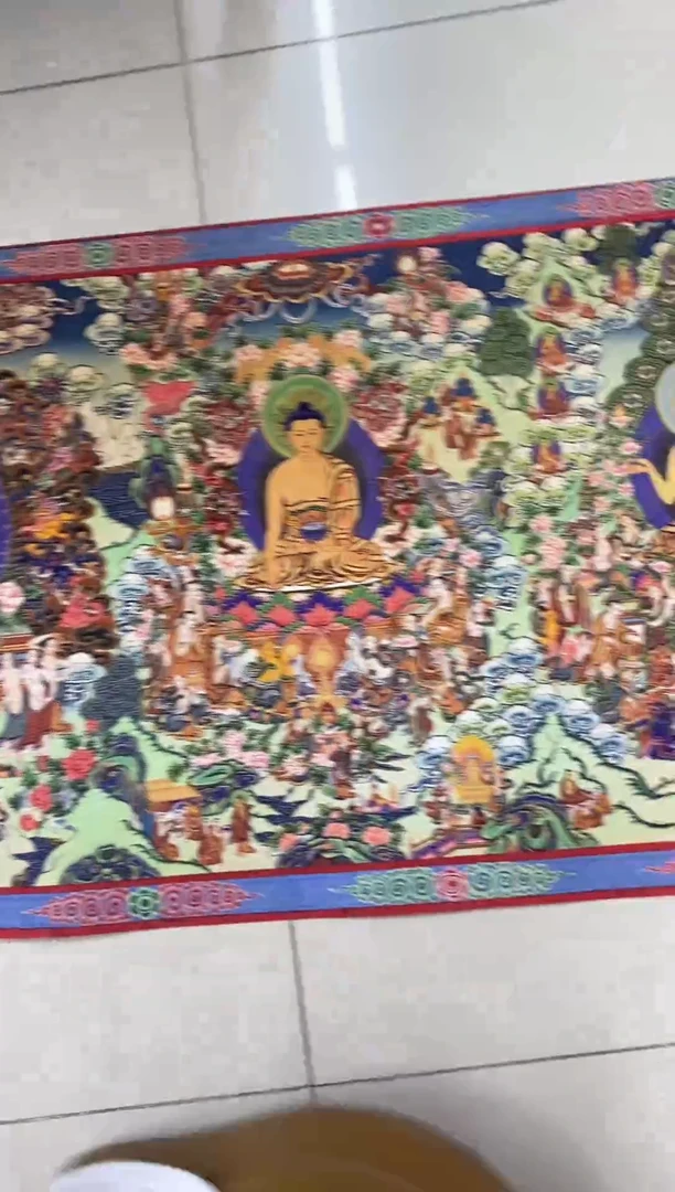 卷轴画精品挂饰 唐卡tk16170