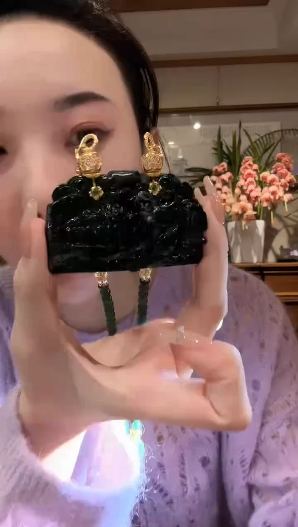 【闪购商品】翡翠颈饰未镶嵌国风