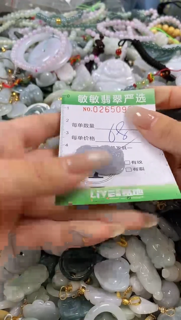 翡翠未镶嵌颈饰闪购0265093多样性发其一