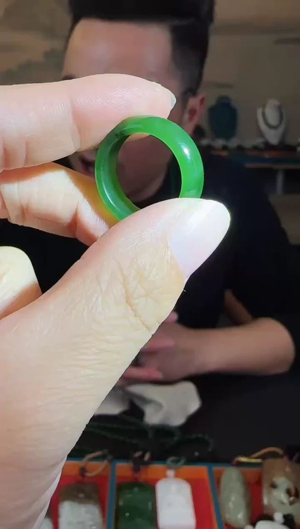 未镶嵌戒圈和田玉16-18圈口