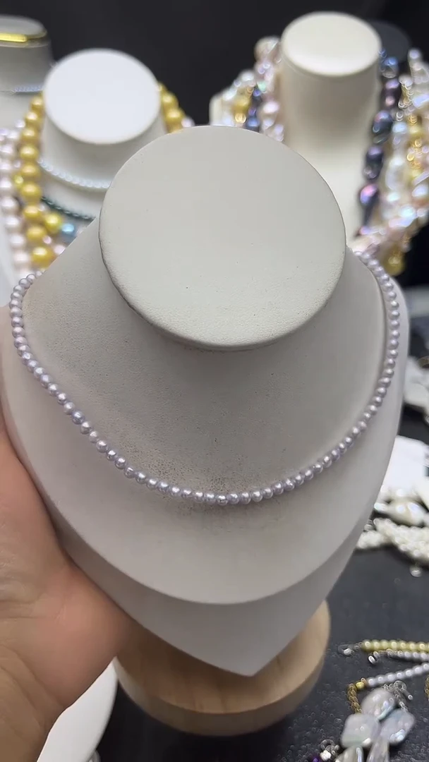 颈饰未镶嵌淡水珍珠多人
